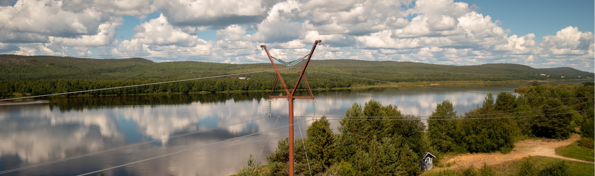 SSAB Weathering tube in transmission line