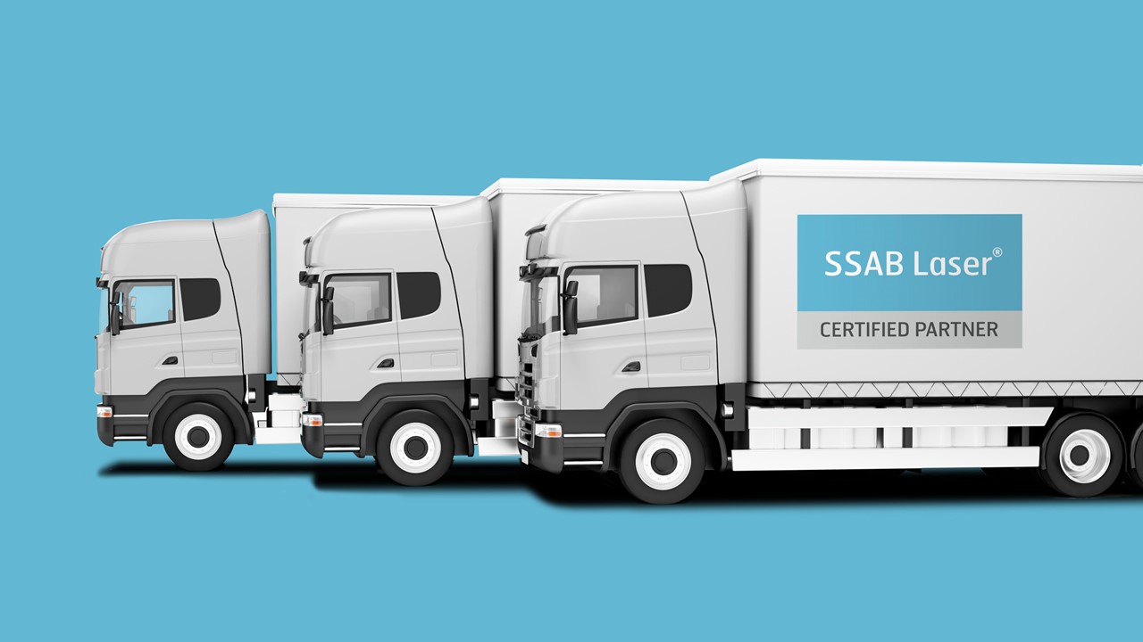 SSAB Laser truck