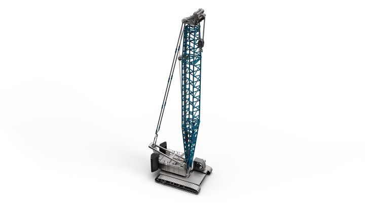 lattice boom crane